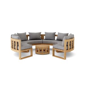 Circular Modular Deep Seating Outdoor Furniture