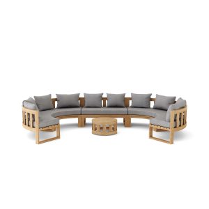 Circular Modular Deep Seating Patio Furniture