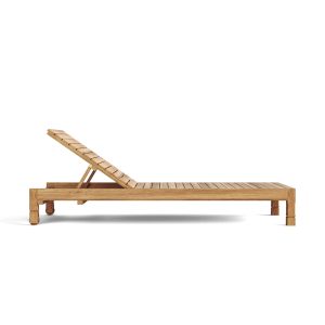 Teak Classic Sun Lounger