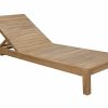 Teak Classic Sun Lounger - Image 8