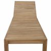 Teak Classic Sun Lounger - Image 4