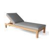 Teak Classic Sun Lounger - Image 5