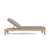 Teak Classic Sun Lounger - Image 6