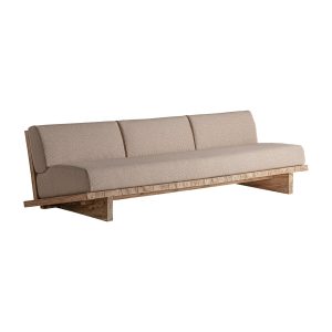 Teak Reclaimed Lounge Bench