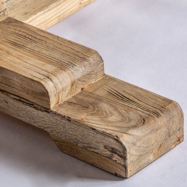 Teak Reclaimed Rectangular Extending Table - Image 5