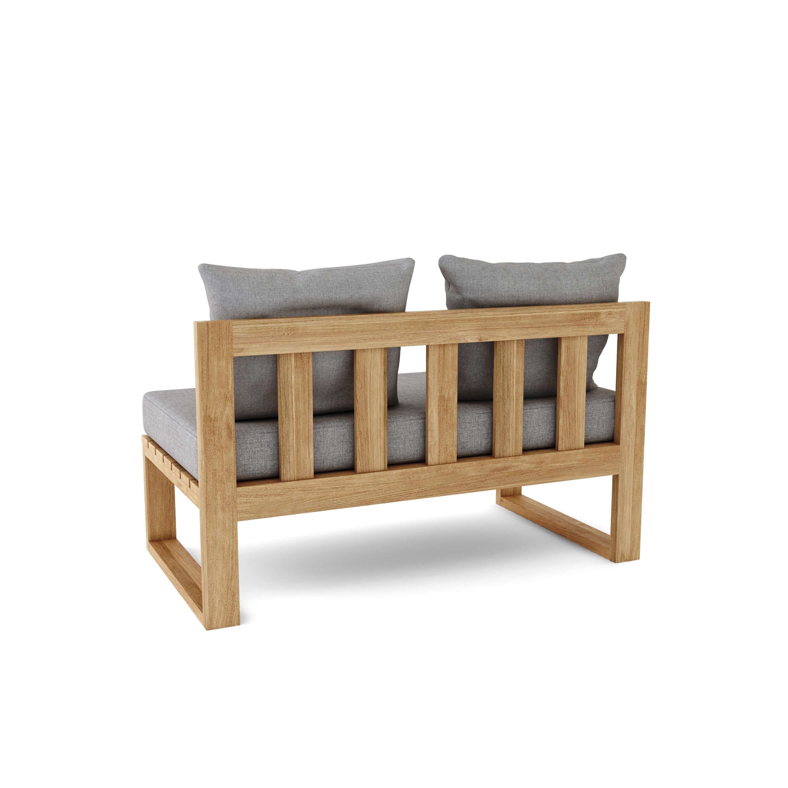 Straight Modular Teak Deep Seating - Image 2