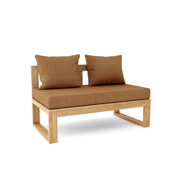 Straight Modular Teak Deep Seating - Image 5