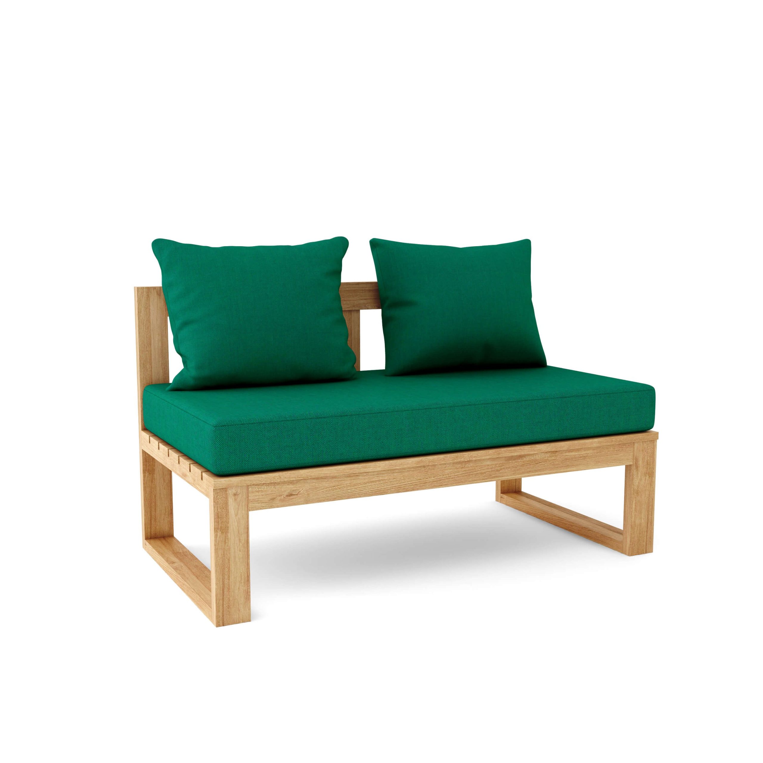 Straight Modular Teak Deep Seating - Image 8