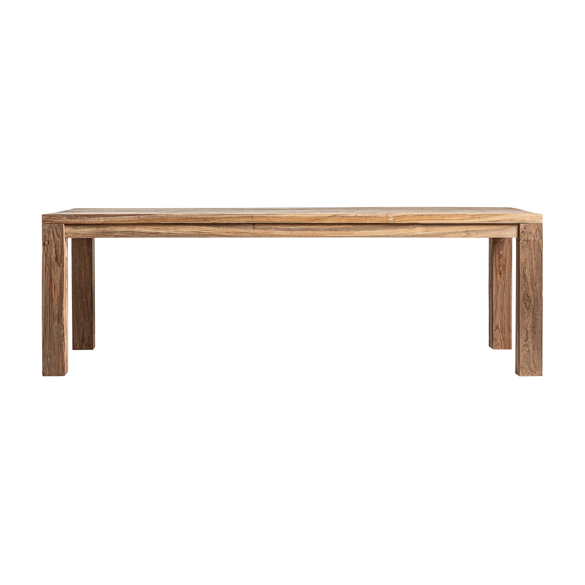 Teak Reclaimed Rectangular Table - Image 2