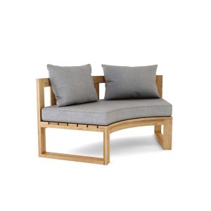 Circular Modular Teak Deep Seating