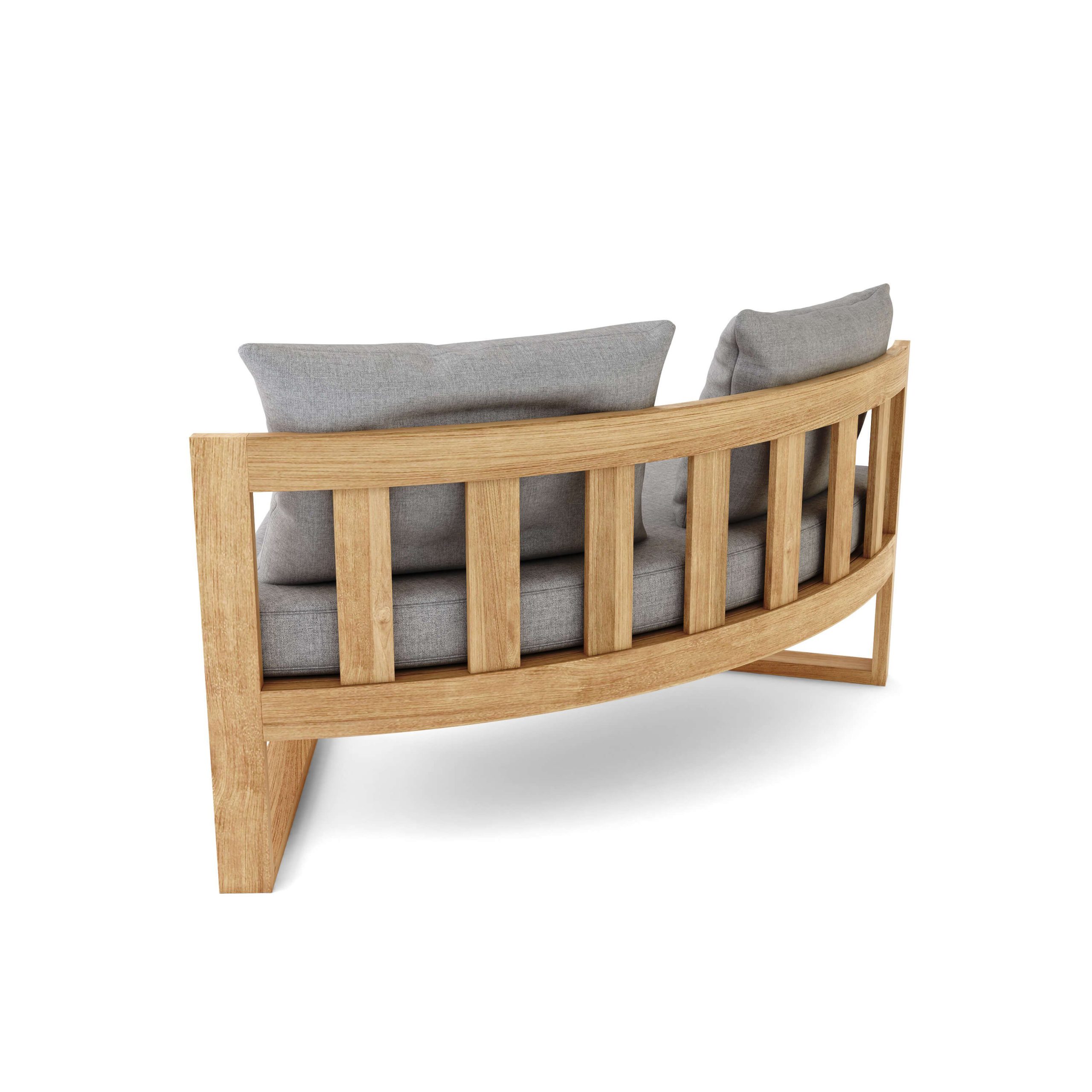 Circular Modular Teak Deep Seating - Image 2