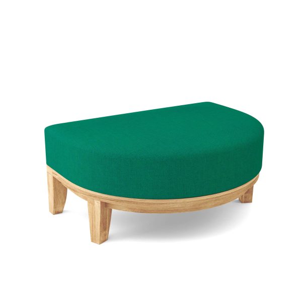 Madrid Teak Ottoman - Image 3