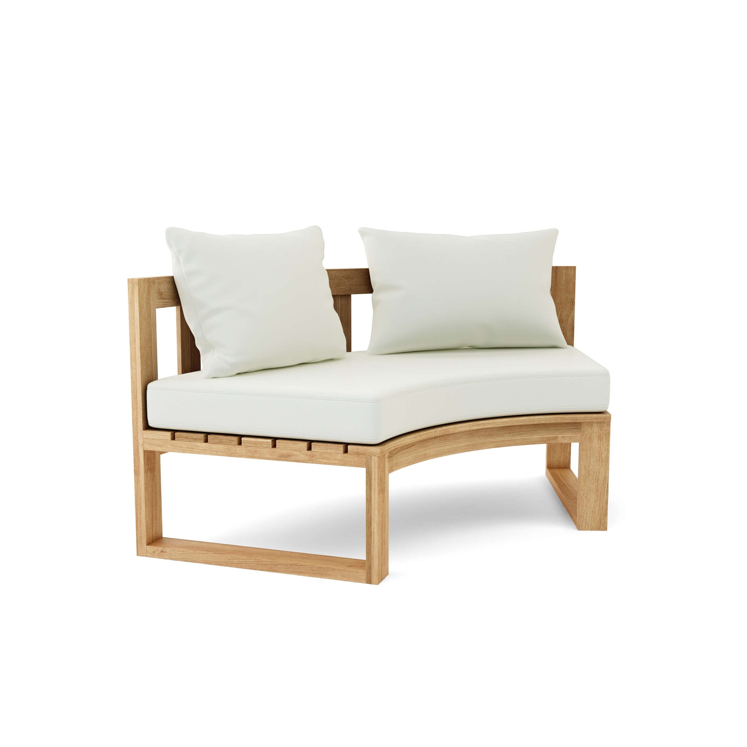 Circular Modular Teak Deep Seating - Image 4