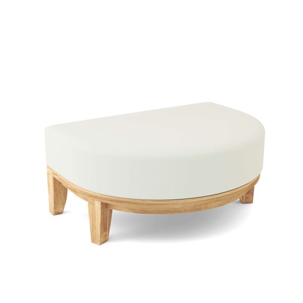 Madrid Teak Ottoman - Image 4