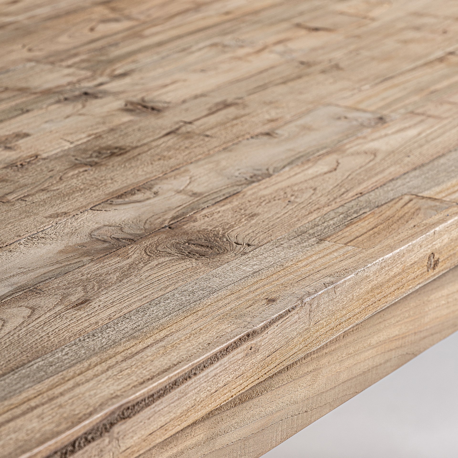 Teak Reclaimed Rectangular Table - Image 4