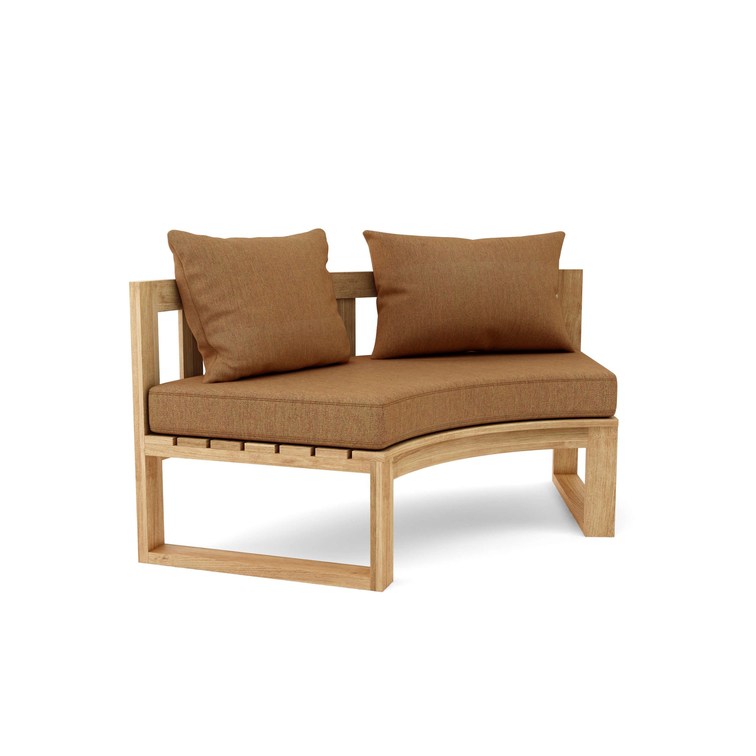Circular Modular Teak Deep Seating - Image 6