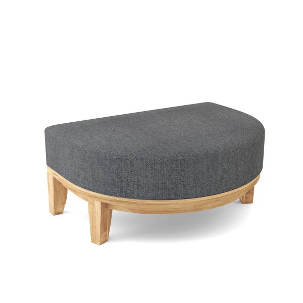 Madrid Teak Ottoman - Image 7