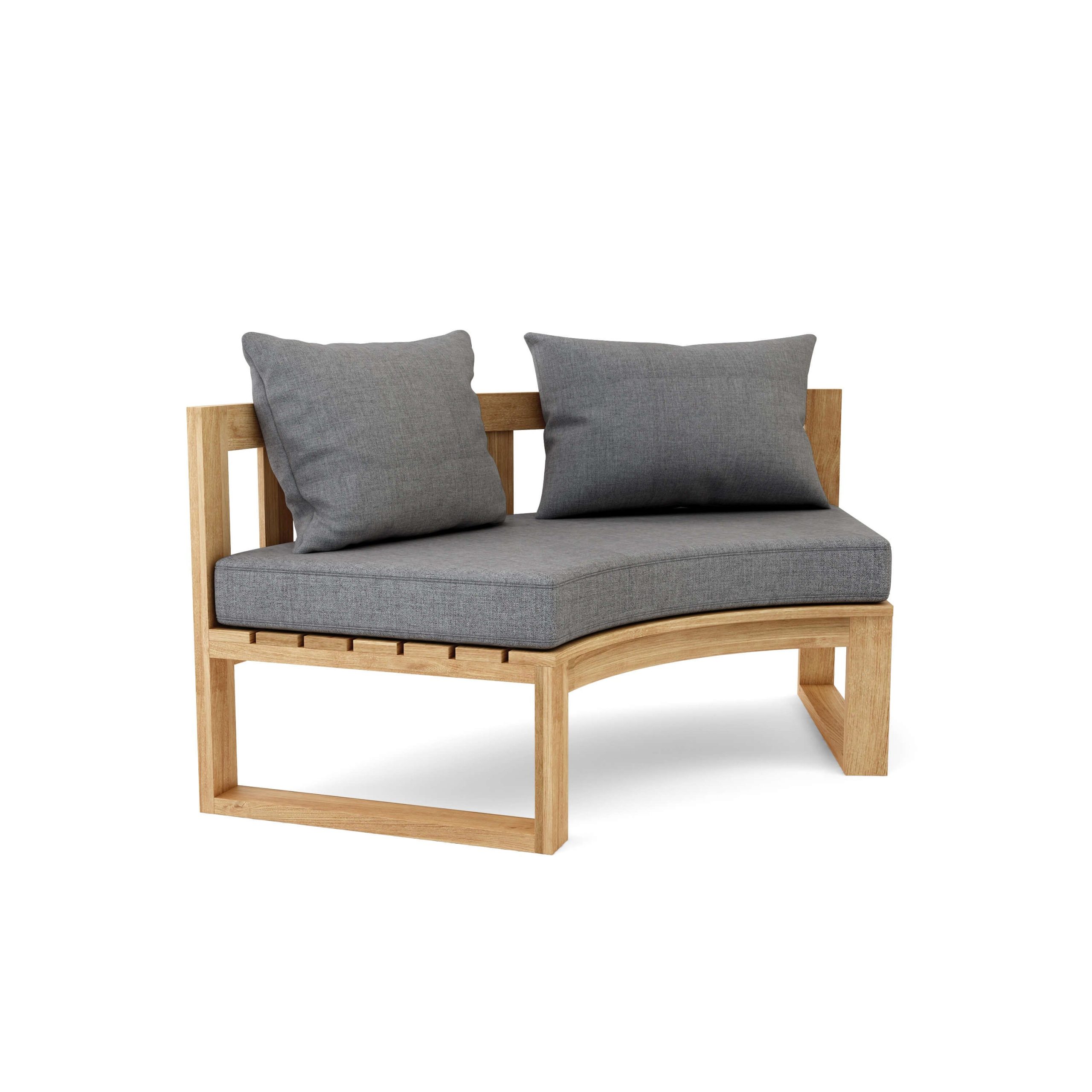 Circular Modular Teak Deep Seating - Image 8