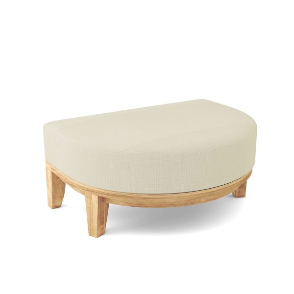 Madrid Teak Ottoman - Image 8