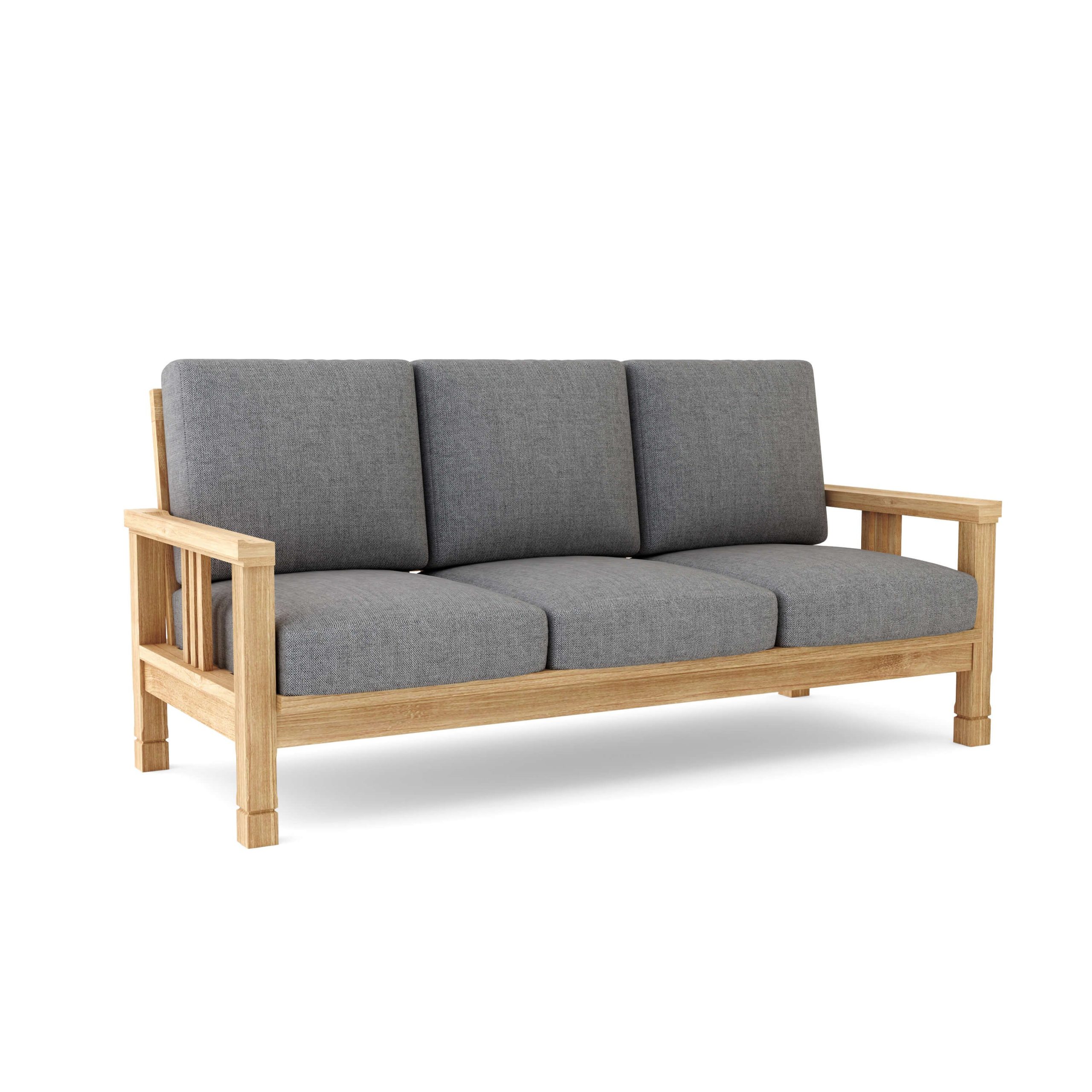 Sabadell Teak Deep Seating 3 Seater