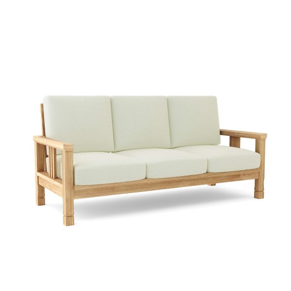 Sabadell Teak Deep Seating 3 Seater - Image 3