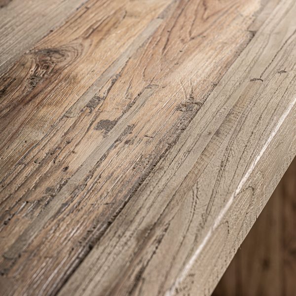 Teak Reclaimed Rectangular Table - Image 4