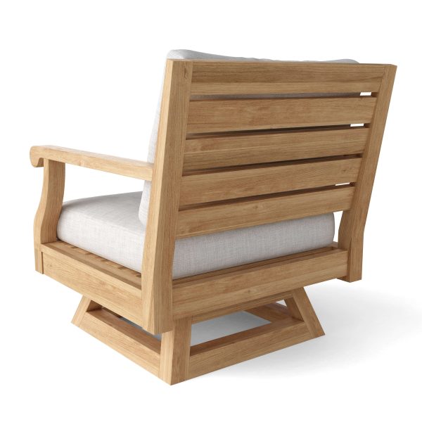 Palermo Teak Deep Seating Swivel Armchair - Image 2