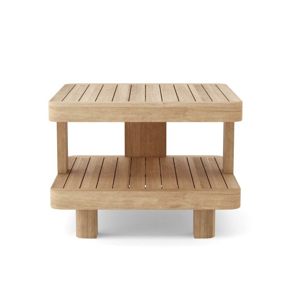 Amsterdam Teak Side Table - Image 2