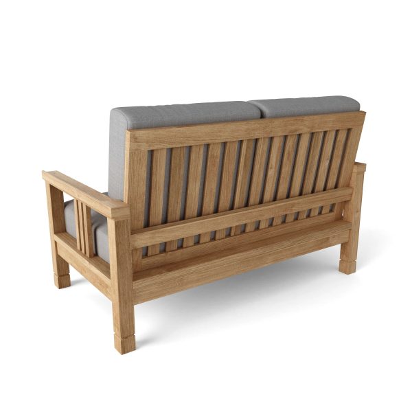 Sabadell Teak Deep Seating 2 Seater - Image 2