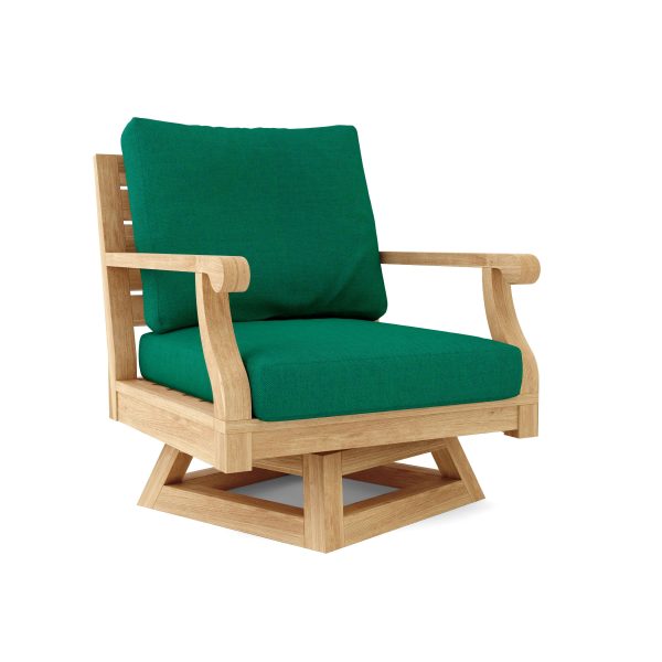 Palermo Teak Deep Seating Swivel Armchair - Image 3
