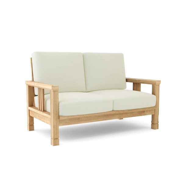 Sabadell Teak Deep Seating 2 Seater - Image 4
