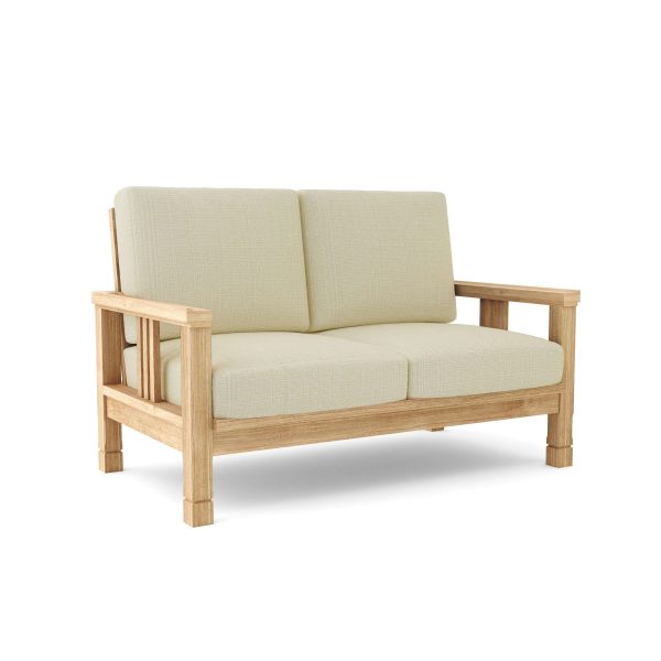 Sabadell Teak Deep Seating 2 Seater - Image 8