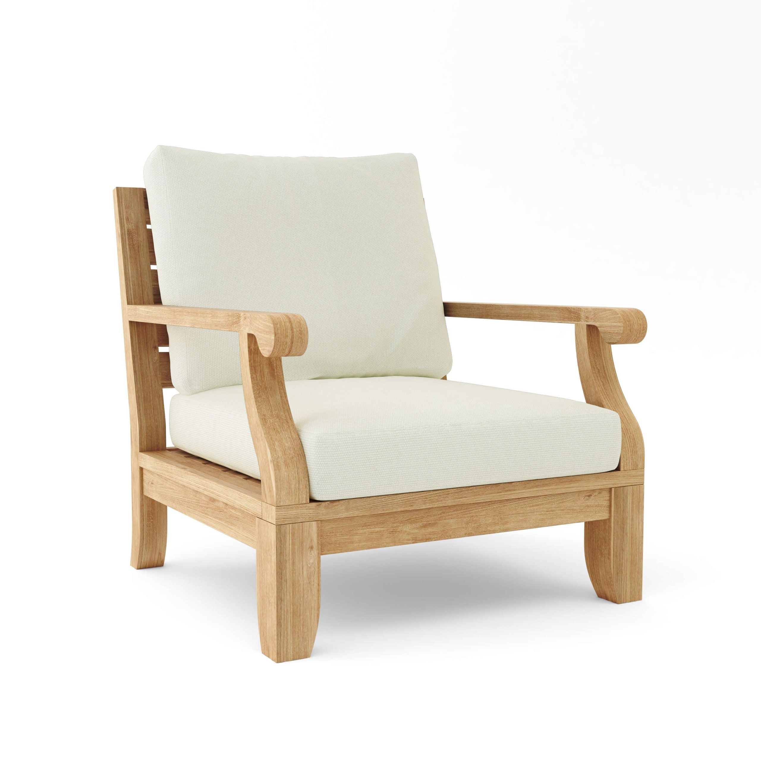 Palermo Teak Deep Seating Arm Chair