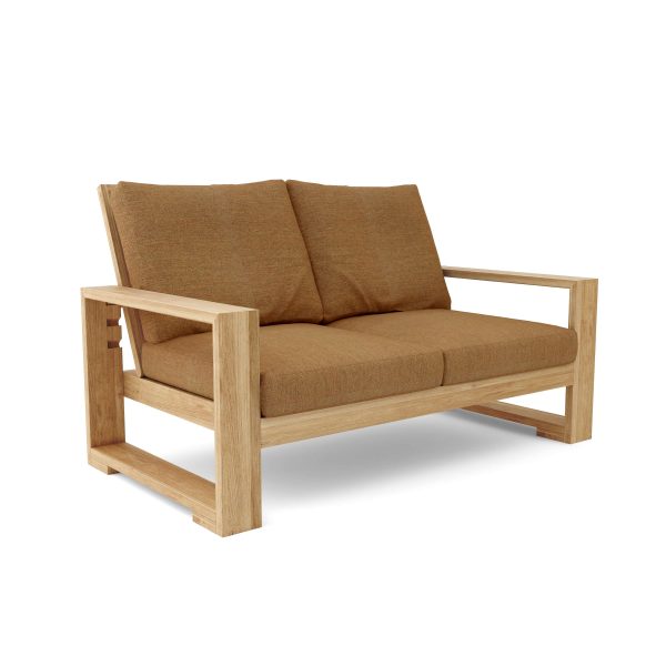 Siena Teak Deep Seating 2 Seater - Image 5