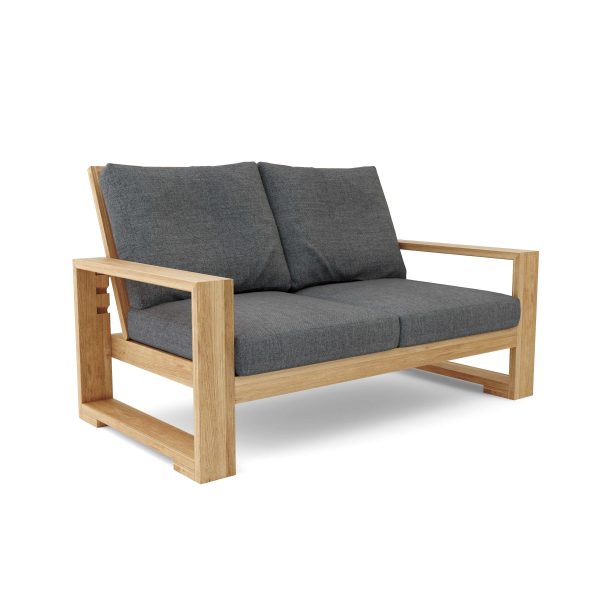 Siena Teak Deep Seating 2 Seater - Image 6