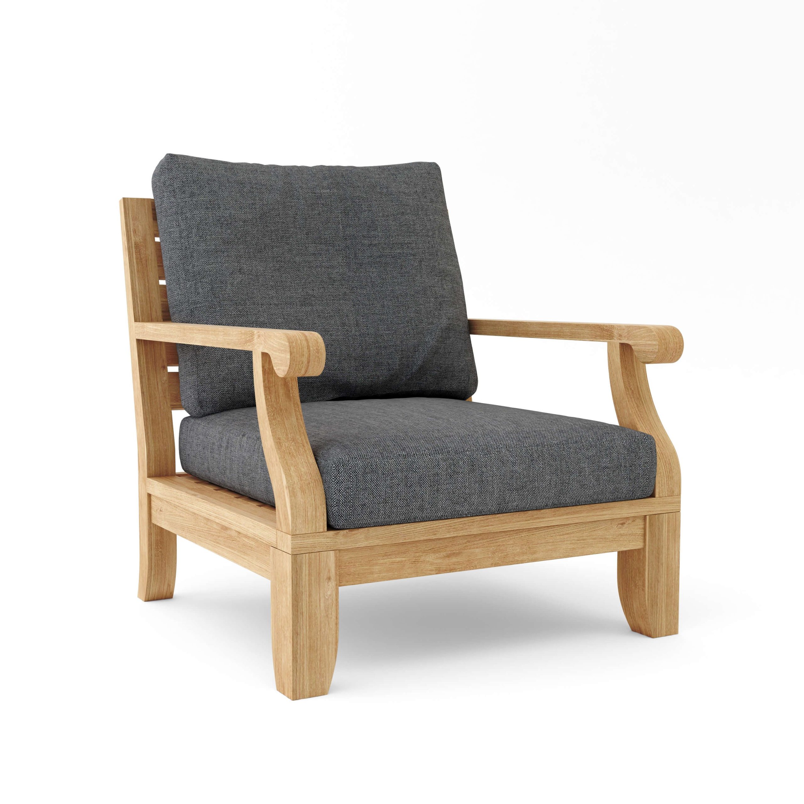 Palermo Teak Deep Seating Arm Chair - Image 7