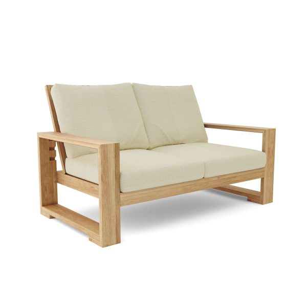 Siena Teak Deep Seating 2 Seater - Image 8
