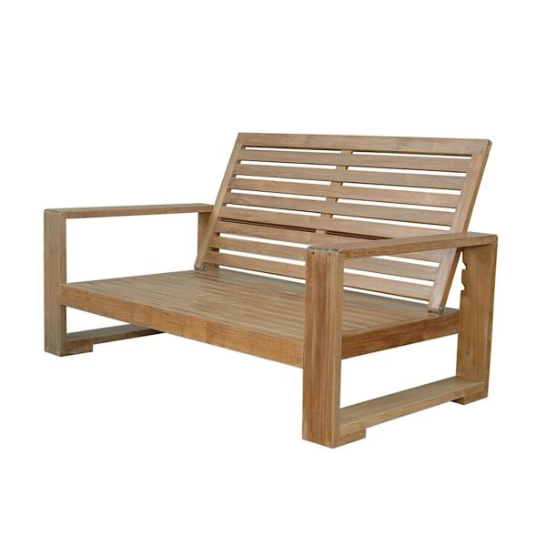Siena Teak Deep Seating 2 Seater - Image 9