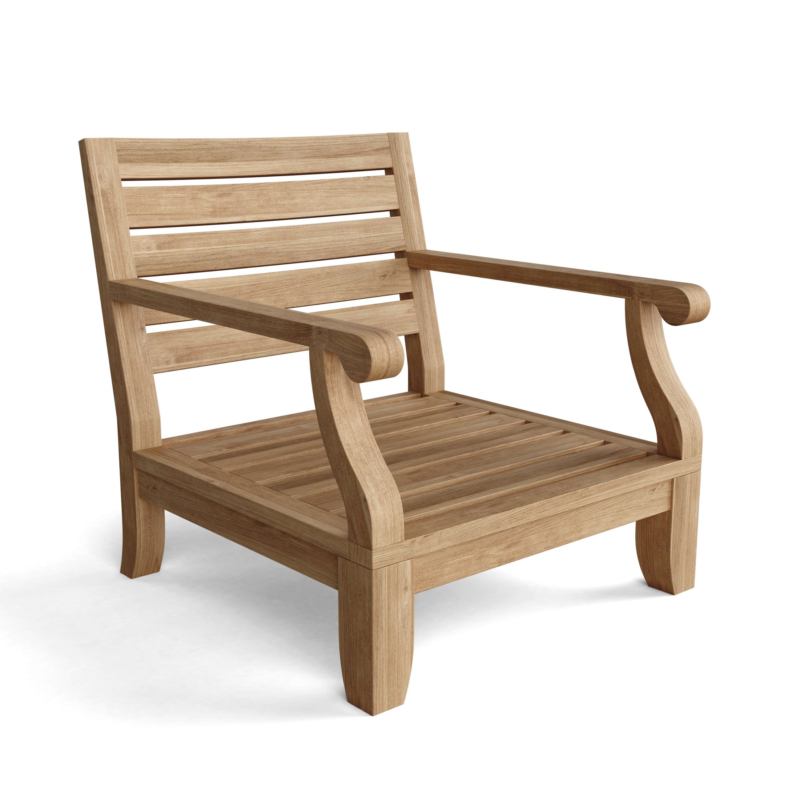 Palermo Teak Deep Seating Arm Chair - Image 9