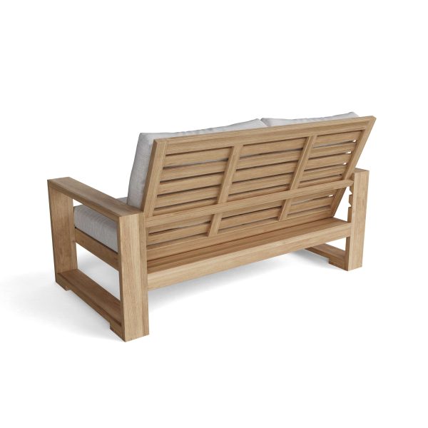Siena Teak Deep Seating 2 Seater - Image 11
