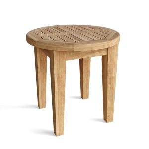 Barcelona Teak Side Round Table