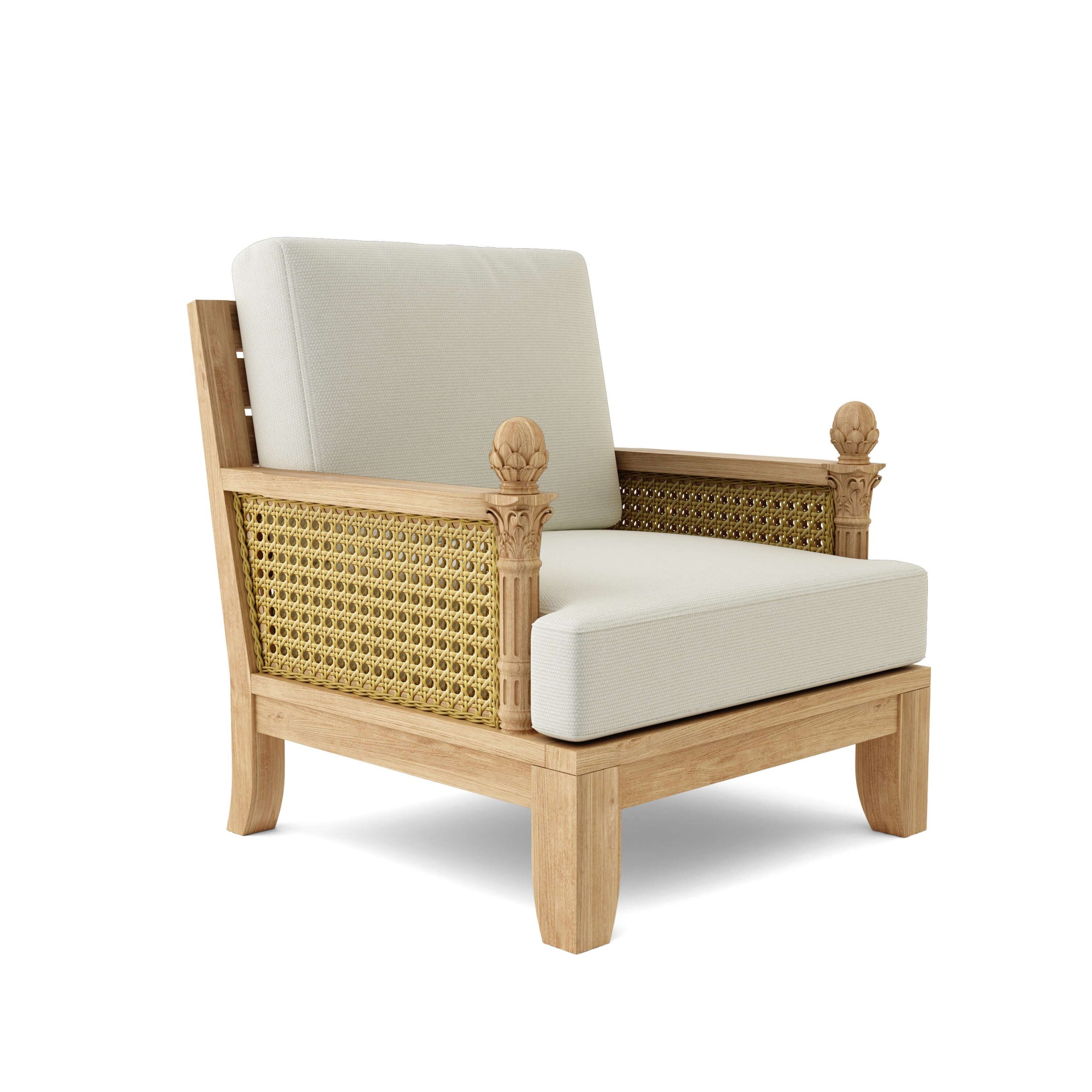 Luxembourg Teak Deep Seating Arm Chair