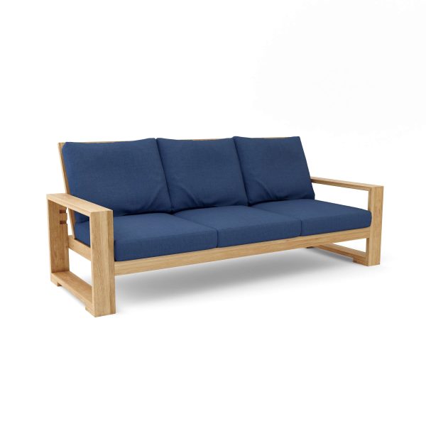 Siena Teak Deep Seating 3 Seater - Image 2