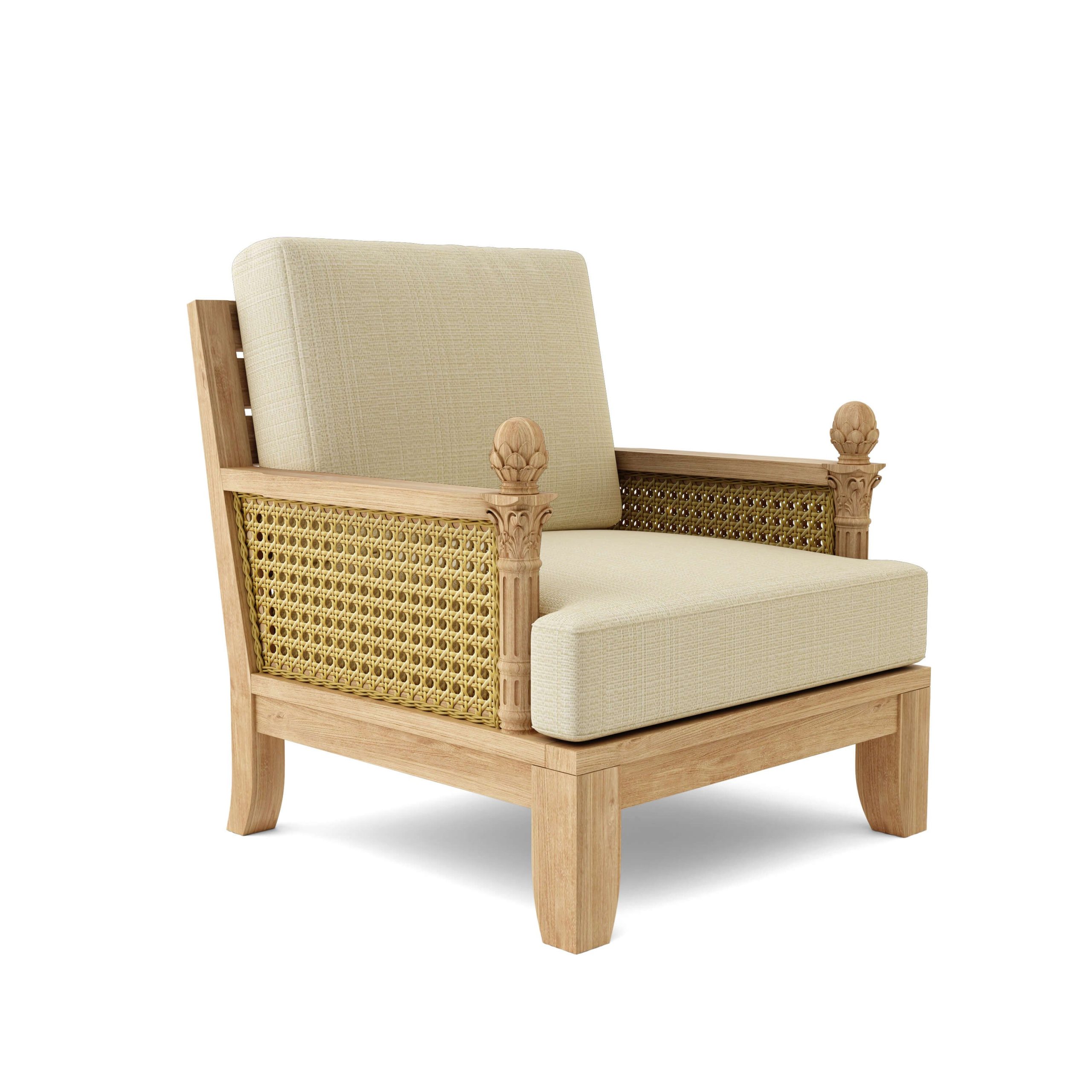 Luxembourg Teak Deep Seating Arm Chair - Image 3
