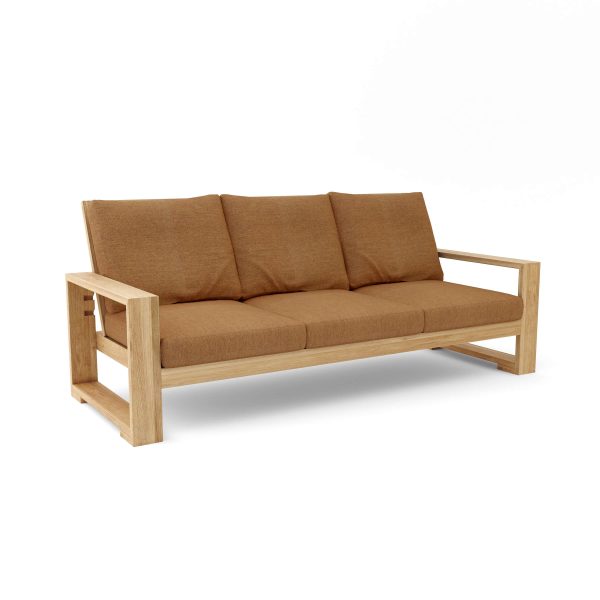Siena Teak Deep Seating 3 Seater - Image 3