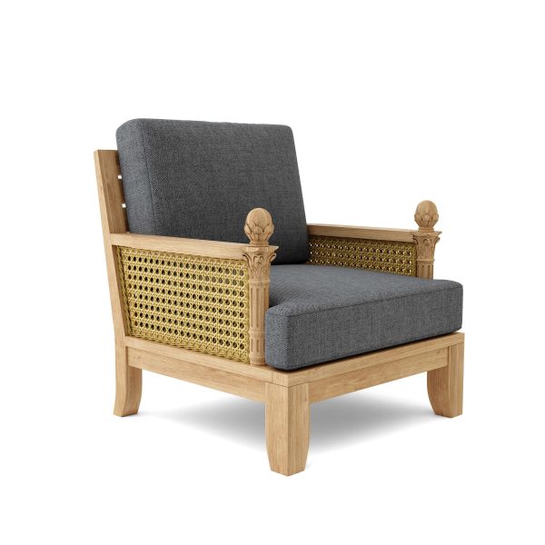 Luxembourg Teak Deep Seating Arm Chair - Image 5