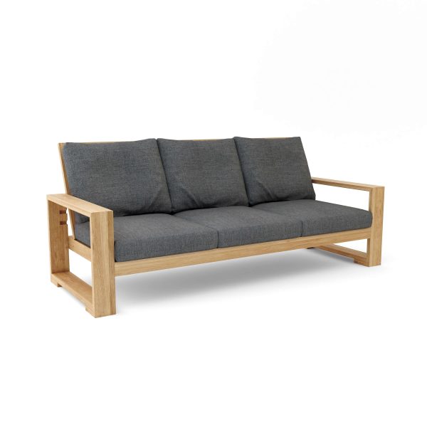 Siena Teak Deep Seating 3 Seater - Image 5