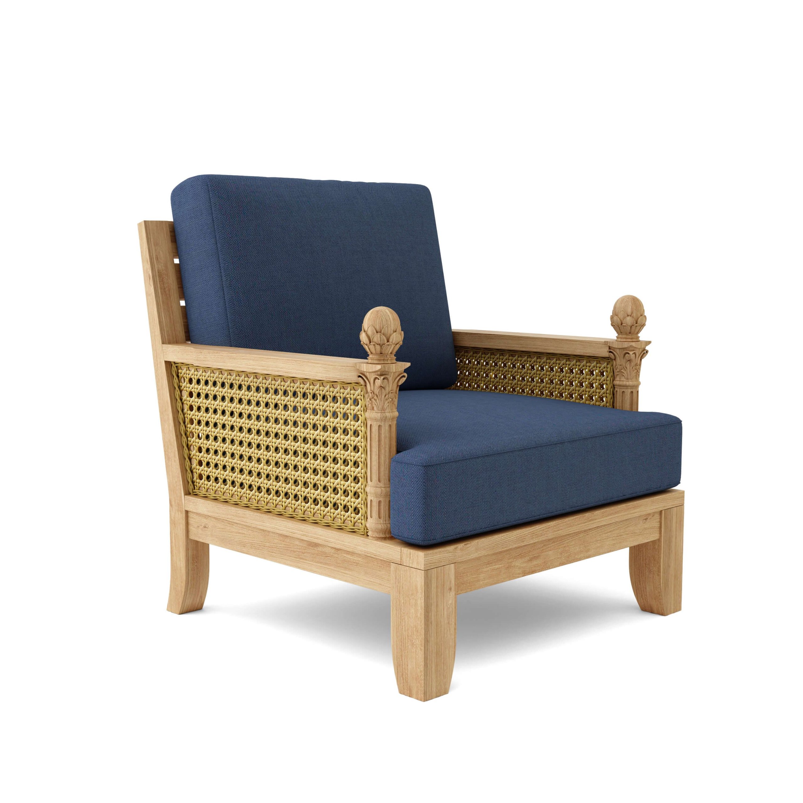 Luxembourg Teak Deep Seating Arm Chair - Image 8