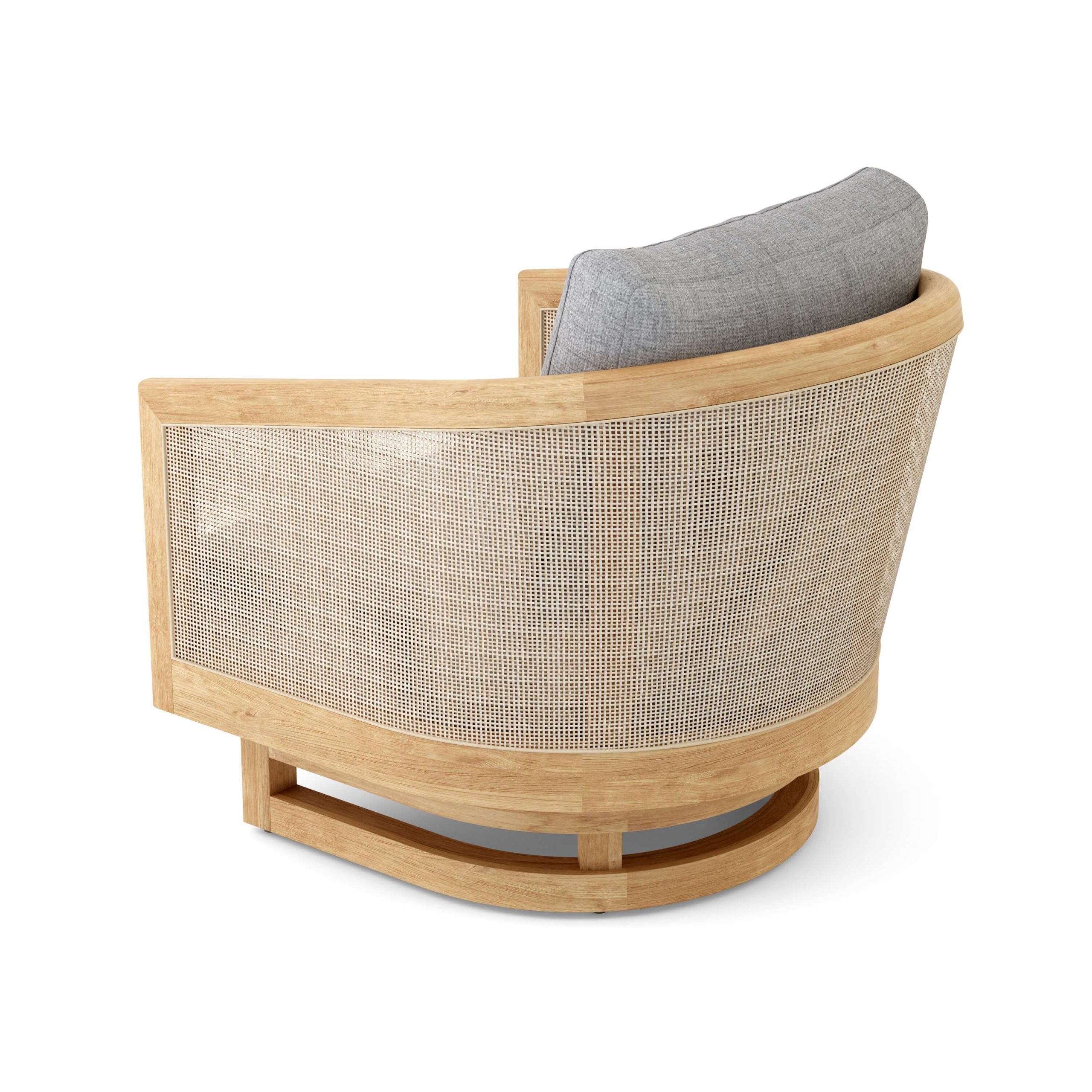 Barcelona Teak Deep Seating Swivel Armchair - Image 4