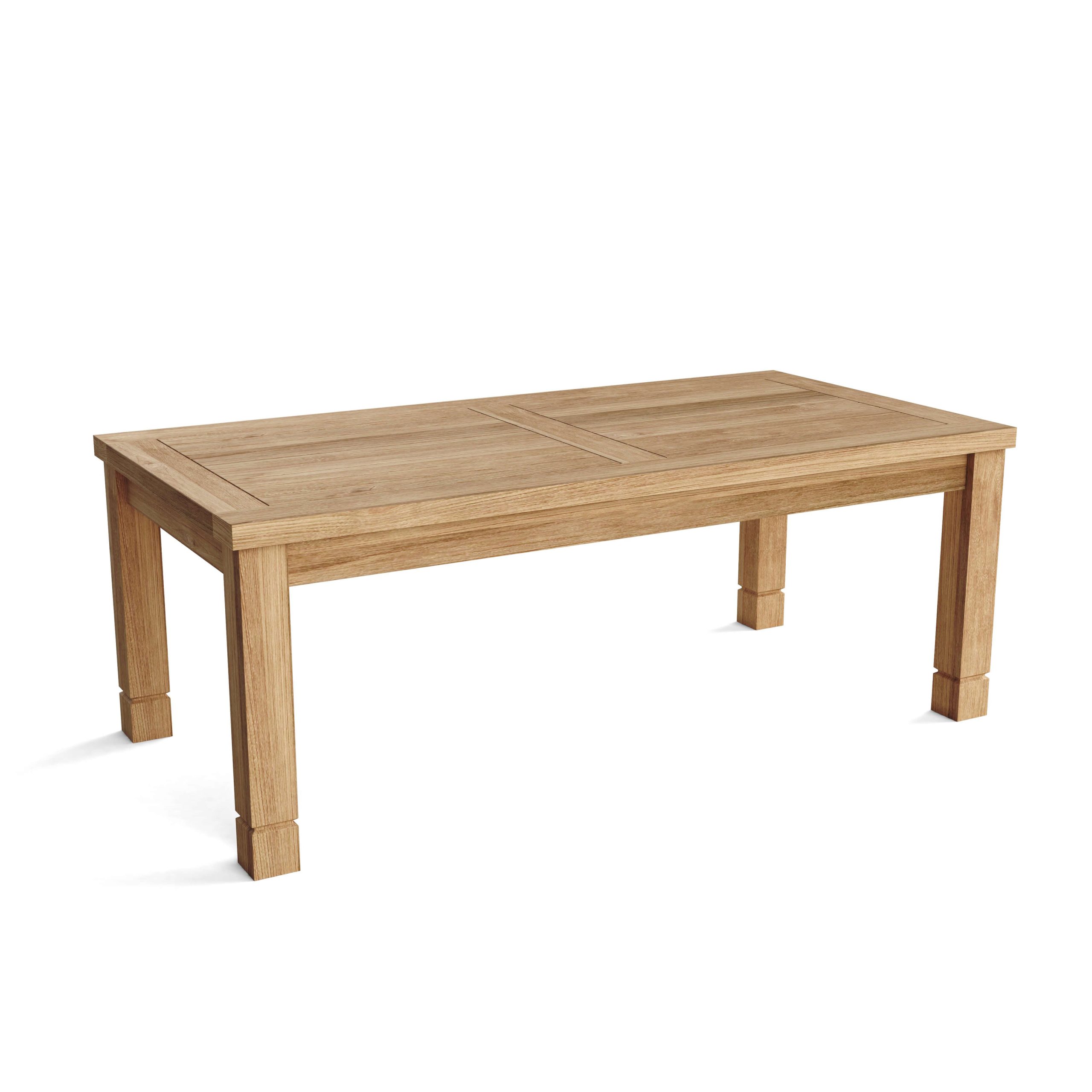 Sabadell  Teak Rectangular Coffee Table - Image 2